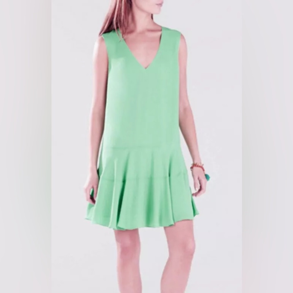 BCBGMAXAZRIA Clea Dress green size xs